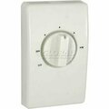Tpi Industrial TPI Line Voltage Thermostat White Double Pole With Leads 25 Amp D2025H10DA